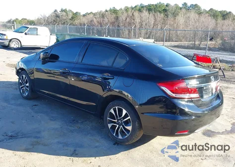 2015 Honda Civic Ex z USA, uszkodzony, nr VIN 2HGFB2F88FH513841